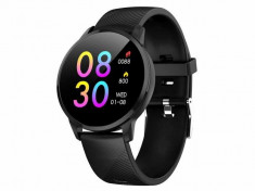Smartwatch Bratara fitness T-FIT 220 HB, negru, puls, tensiune, Trevi foto