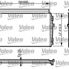 Radiator, racire motor VW GOLF VII (5G1, BE1) (2012 - 2016) VALEO 735558