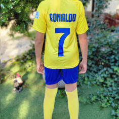 Echipament Copii Al Nassr SEZON 2024-1 - Ronaldo (176) -