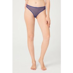 GS1186-44 Chilot tanga din plasa fina si benzi late elastice la spate