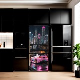 Cumpara ieftin Folie imprimata color pentru decor Frigider, dimensiune 200 x 90cm, model: AVX-FR05, AVEX