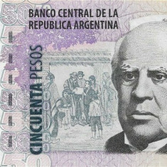 ARGENTINA █ bancnota █ 50 Pesos █ 2003- █ P-356 █ UNC █ necirculata