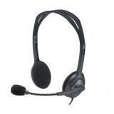 Cumpara ieftin Casti Head-band Logitech H111, Wired, Negru