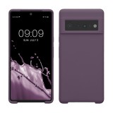 Husa Kwmobile pentru Google Pixel 6 Pro, Mov inchis, Silicon, KWM000013OI049C, Carcasa