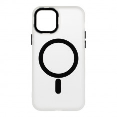 Husa de protectie telefon OBAL:ME pentru Apple iPhone 12/12 Pro, Misty Keeper, MagSafe, Negru