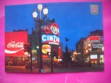 HOPCT 17363 NOCTURNA PIATA PICCADILY CIRCUS -LONDRA -ANGLIA UK --EUROPA -NECIRCULATA