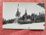 Carte postala, Castelul Peles Iarna 1914