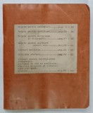 CAIET PENTRU RETETE CULINARE , SFATURI MEDICALE , SFATURI PENTRU INTRETINEREA FRUMUSETII , DIVERSE , CONTINE TEXTE OLOGRAFE SI DECUPAJE LIPITE , PERI