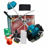 Motocoasa Broman Profesional 6000+, 5200 CC, 2,3 CP, 6000 RPM, cu 7 accesorii incluse