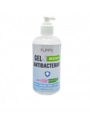 Gel dezinfectant pentru maini cu 70 % alcool Flippy, cu efect antibacterian si virucid, 300 ml foto