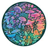 Puzzle 500 piese - Circle of Colors - Cerc ciuperci | Ravensburger