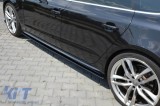 Adaugiri Maxton Design potrivite pentru Audi A5 8T, S5, S-Line Sportback 2007-2016, lac negru Performance AutoTuning