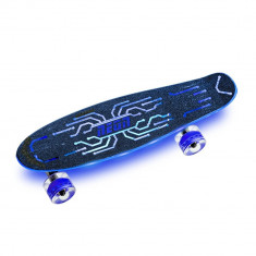 Skateboard Yvolution Neon Hype - Albastru foto