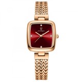 Ceas dama de mana Poedagar Quartz Elegant Casual Fashion Auriu Visiniu