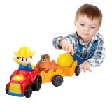 TRACTORAS CU REMORCA SI FIGURINA FERMIER