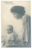 5829 - Queen MARY, Maria &amp; Princess ILEANA, Regale, Royalty, Romania - old postcard - unused