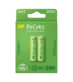 2buc GP AA 2600mAh Baterii reincarcabile