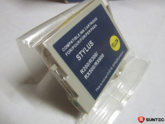 Cartus compatibil NOU Yellow pentru imprimanta Epson Stylus R200 R300 RX500 RX600 R200Y foto