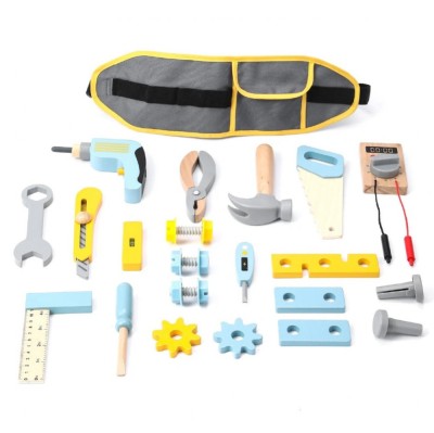 Set de joaca unelte din lemn 25 piese UMU Toys foto