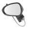 Oglinda exterioara Seat Ibiza (6J) 2008-2017, partea Dreapta, manuala, prin cablu, Fara incalzire, texture, Convex, View Max, 6J0857508C; 6J0857508C9
