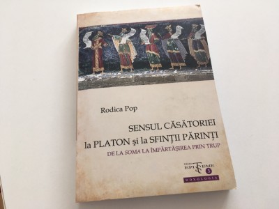 RODICA POP,SENSUL CASATORIEI LA PLATON SI SF.PARINTI. DE LA SOMA LA IMPARTASIREA foto