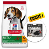 Hill&amp;#039;s Science Plan Canine Puppy Medium Chicken 14kg + Tickless Pet GRATUIT