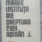 Marile institutii ale dreptului civil roman, I, Mircea N. Costin, Ed Dacia 1982