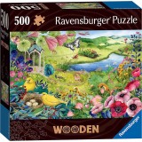 Puzzle Lemn Natura, 500 Piese