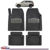 Covorase Auto Tip Tavita Cauciuc BYD Atto 2 (2025-Prezent) Argintii, Ajustabile, Protectie Interior