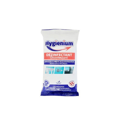 Servetele umede dezinfectante multisuprafete Hygienium 40 buc foto