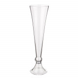 Vaza Flut, Bizzotto, &Oslash;16x58.5 cm, sticla