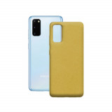 Cumpara ieftin Husa Cover Soft Ksix Eco-Friendly pentru Samsung Galaxy S20 Plus Galben