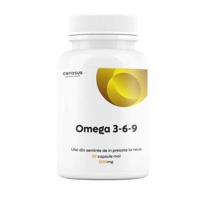 Omega 3-6-9 Ulei de in 1200mg foto