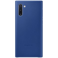 Husa Piele Samsung Galaxy Note 10 N970 / Samsung Galaxy Note 10 5G N971, Leather Cover, Albastra EF-VN970LLEGWW