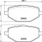 BREMBO P 68 076 PRIME LINE set placute frana,frana disc