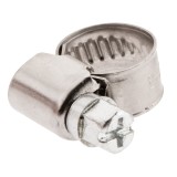 Colier metalic pentru furtun 12-20 mm, banda 9 mm, W2, otel galvanizat