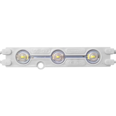 LED modul 3x2835 alb rece 12Vdc IP66 Samsung foto
