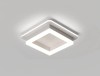 Lustra LED patrata, 41W, alba, 3000K/4000K/6000K