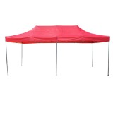 Cort tip pavilion rosu 3mx6m, inaltime reglabila, pliabil Breckner Germany