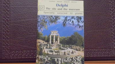 GRECIA - DELPHI - SITUL SI MUZEUL - 32 DE FOTOGRAFII CU EXPLICATII IN 4 LIMBI, foto