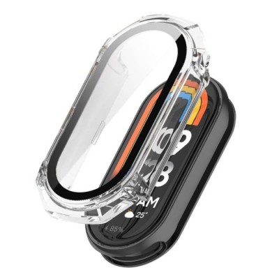 Husa pentru Xiaomi Mi Band 9 / 9 NFC + Folie - Techsuit Defense360 Pro - Clear foto