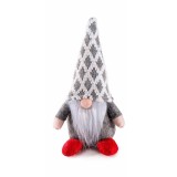 Figurina Gnom textil multicolor 10x9x20 cm