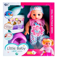 Bebelus care face pipi cu accesorii, 30 cm foto