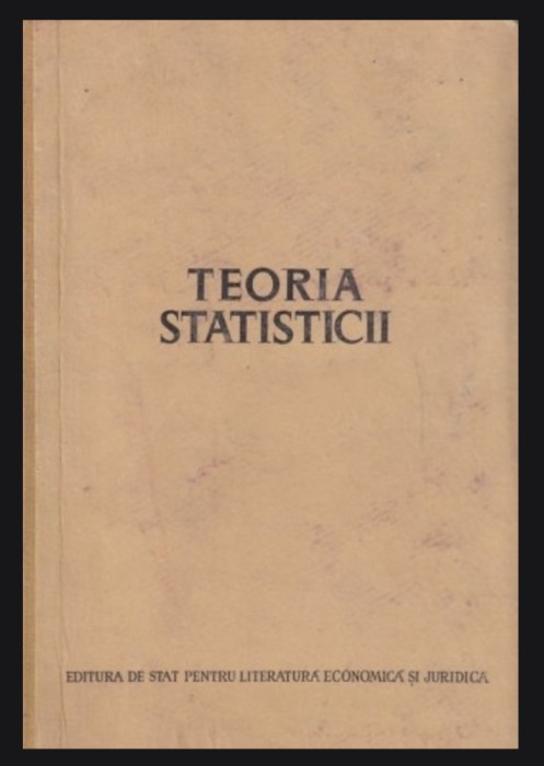 Teoria statisticii/ M. Biji