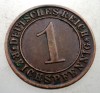 B.229 GERMANIA WEIMAR 1 REICHSPFENNIG 1934 A, Europa, Bronz