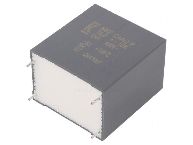 Condensator cu polipropilenă DC-Link 70uF 2,3m&Omega; THT &plusmn;10%