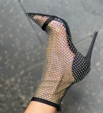 Cumpara ieftin Botine dama Fiona Negre