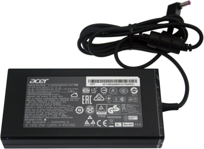 Incarcator Laptop Gaming, Acer, KP.13501.005, KP.13501.007, KP.13501.008, KP.13501.009, KP.13501.010, KP.13501.011, KP.13501.012, 19V, 7.1A, 135W, muf