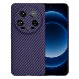 Husa pentru Xiaomi 14 Ultra, Techsuit, Carbonite FiberShell, Mov