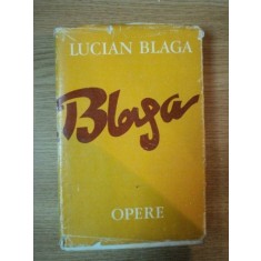 OPERE 4 TEATRU de LUCIAN BLAGA , 1977